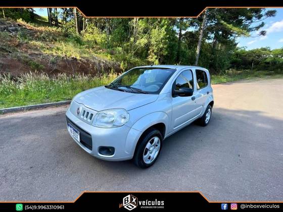 FIAT UNO 1.0 EVO VIVACE 8V FLEX 4P MANUAL FIAT UNO 1.0 EVO VIVACE 8V FLEX 4P MANUAL